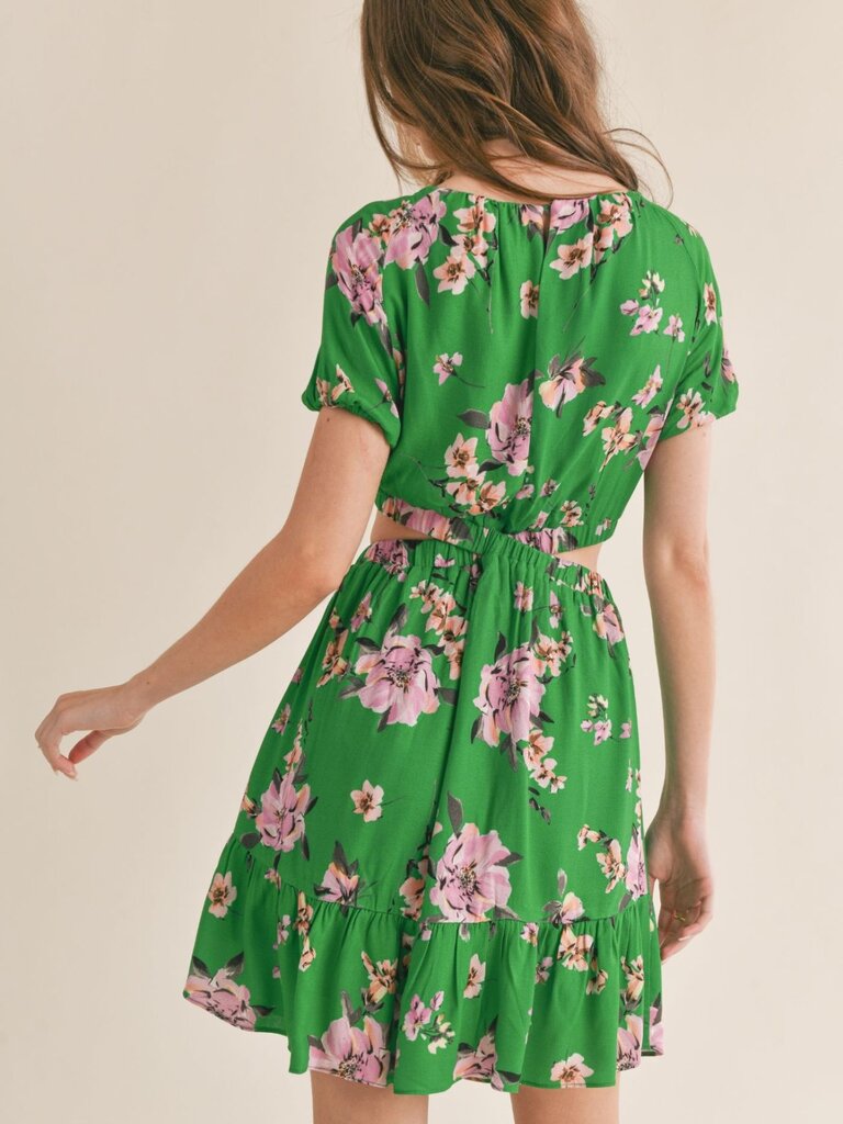 Sage The Label Green Cut Out Mini