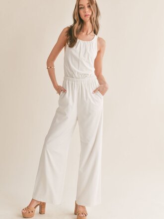 Sage The Label Cross Back Jumpsuit