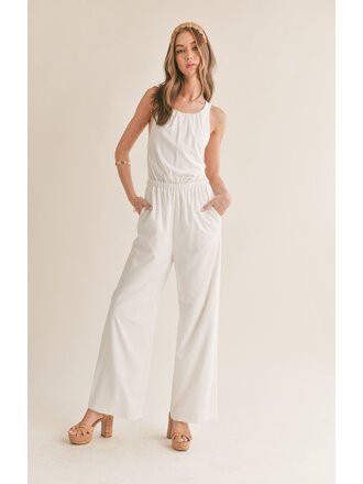 Sage The Label Cross Back Jumpsuit