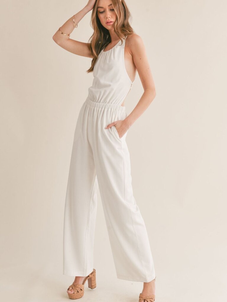 Sage The Label Cross Back Jumpsuit