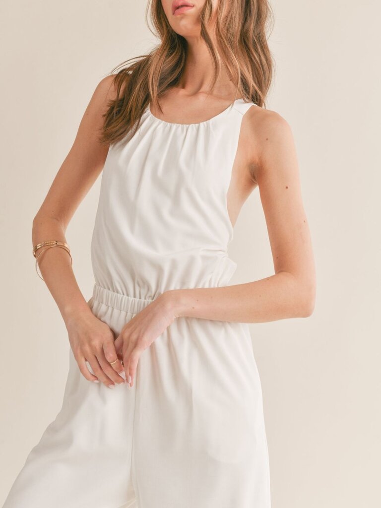 Sage The Label Cross Back Jumpsuit