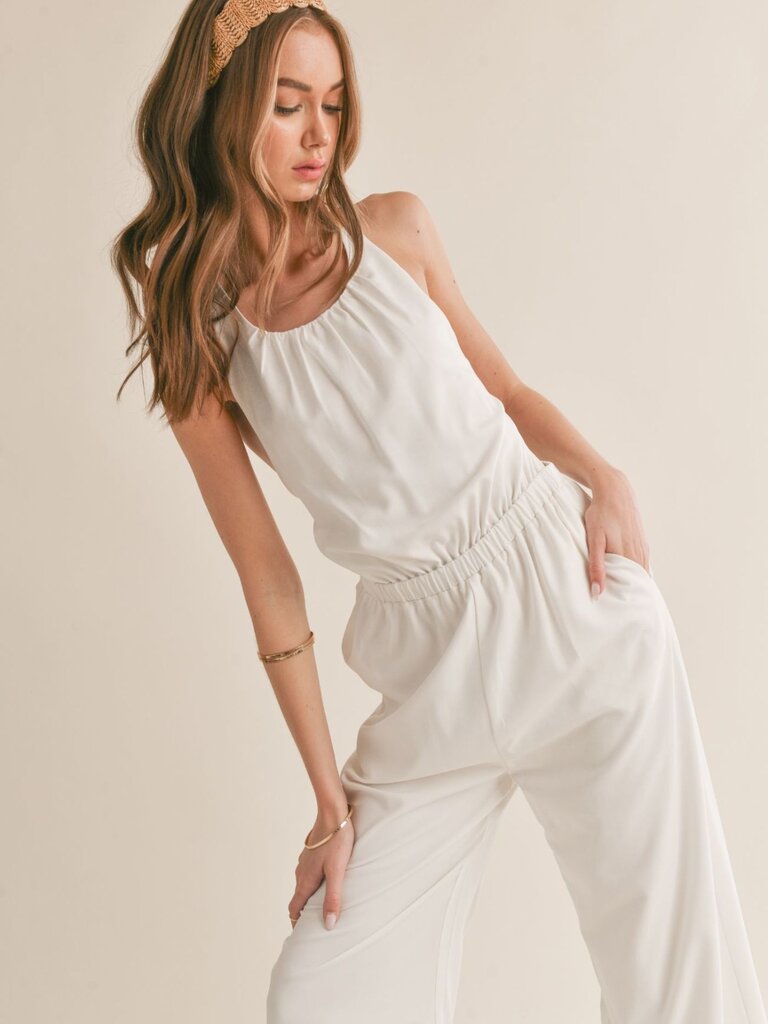 Sage The Label Cross Back Jumpsuit