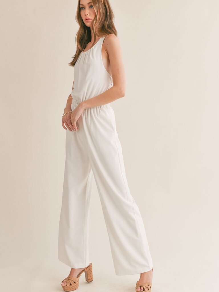 Sage The Label Cross Back Jumpsuit