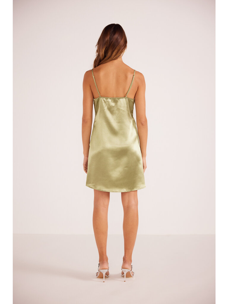 Mink Pink Metallic Sage Mini