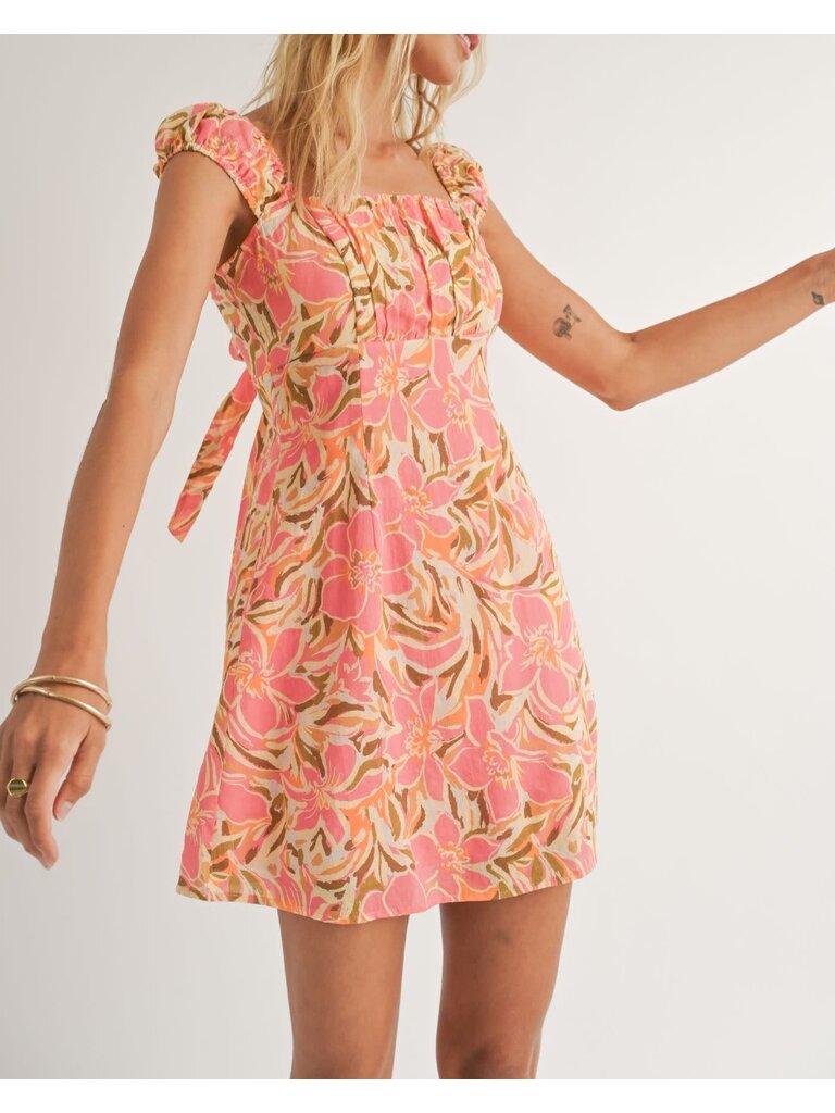 Sadie & Sage Tropical Mini Dress