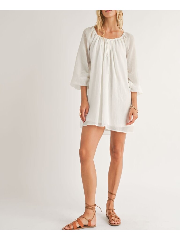 Sadie & Sage Soft White Tunic