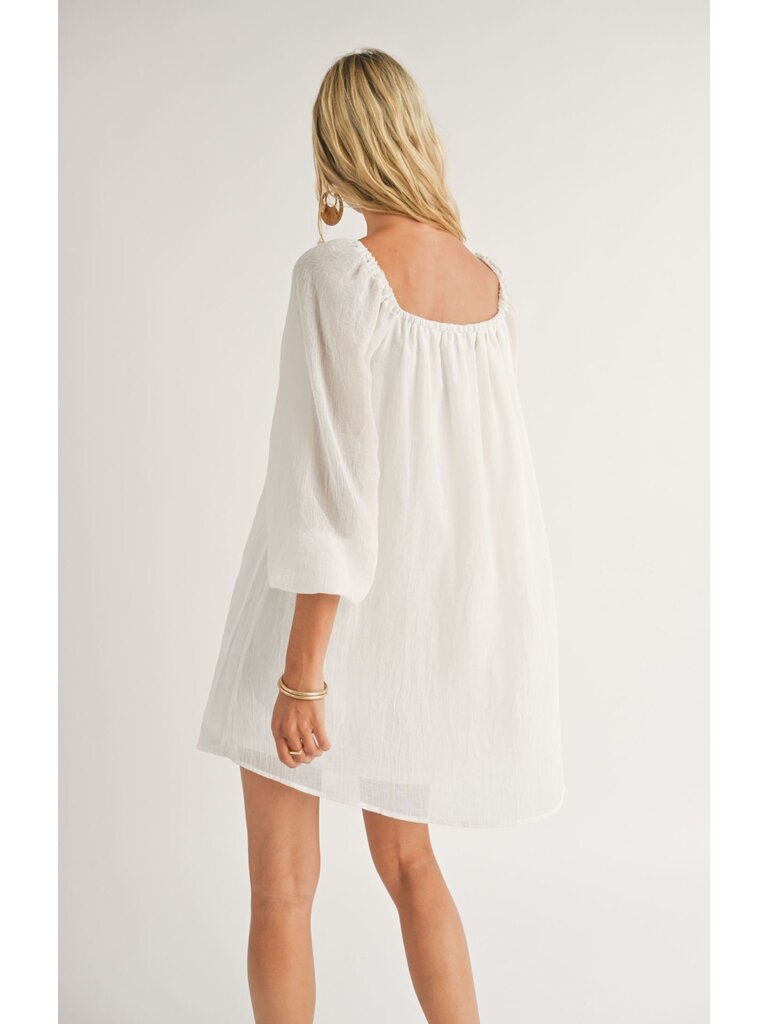 Sadie & Sage Soft White Tunic
