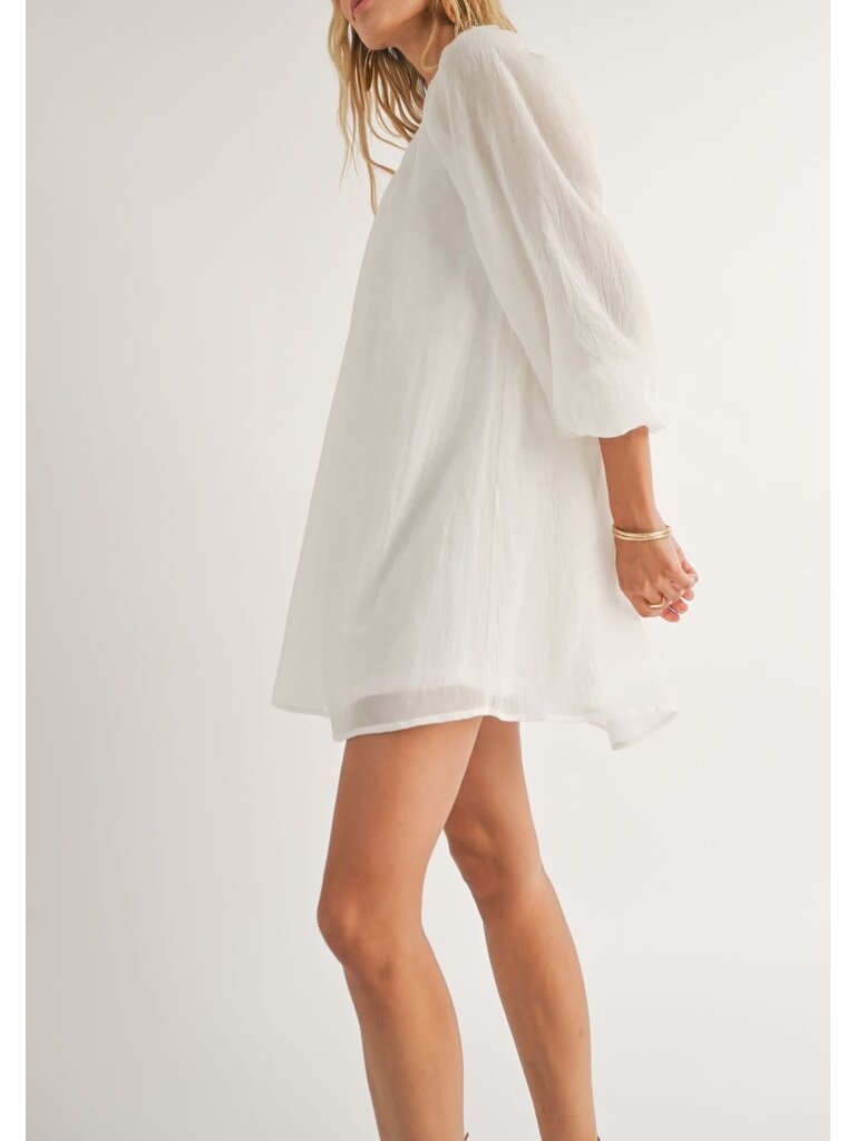 Sadie & Sage Soft White Tunic