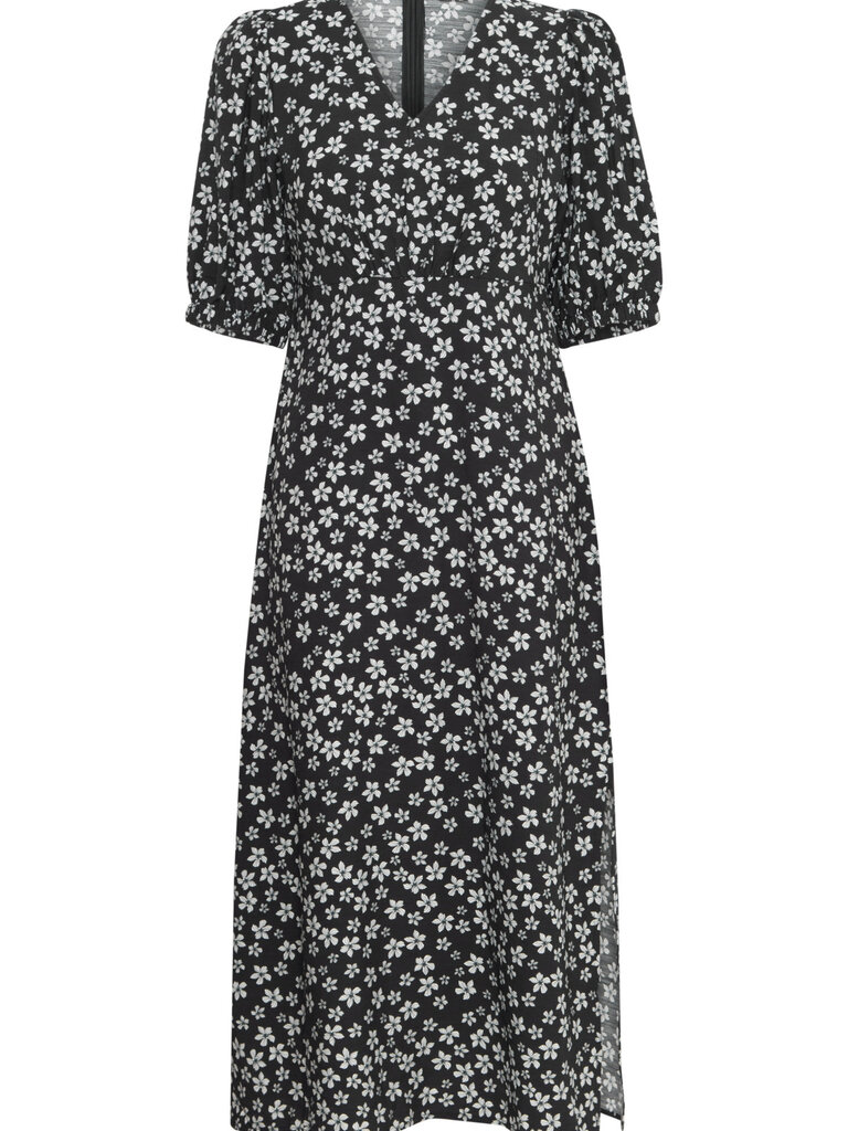 B. Young Black Floral Midi