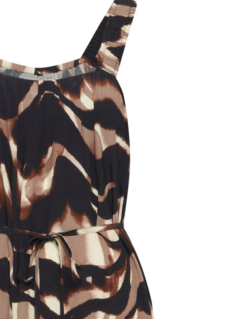 Fransa Navy Marble Midi