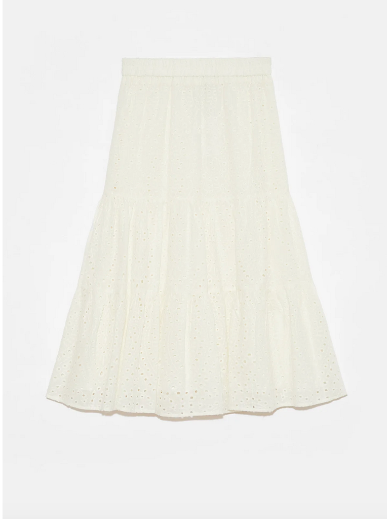 Deluc Eyelet Lace Skirt