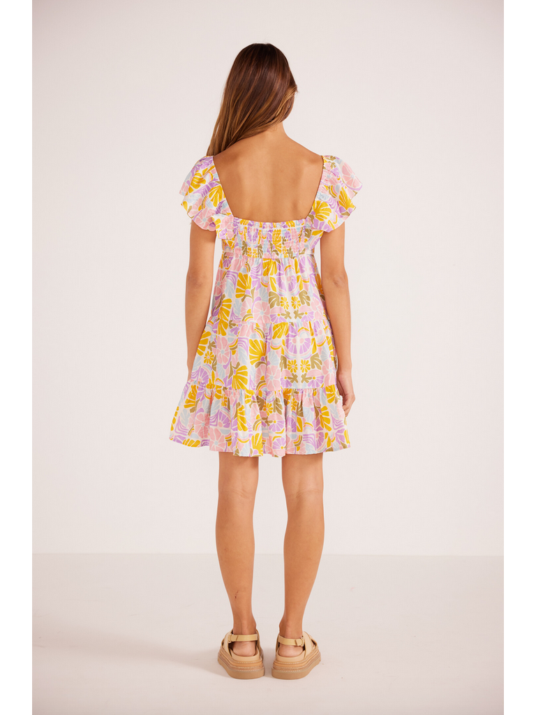 Mink Pink Groovy Floral Mini