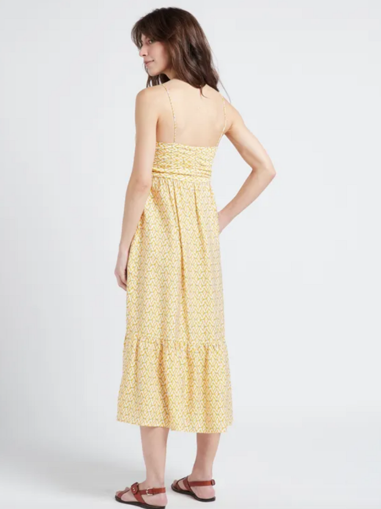 Korner Yellow Blue Midi