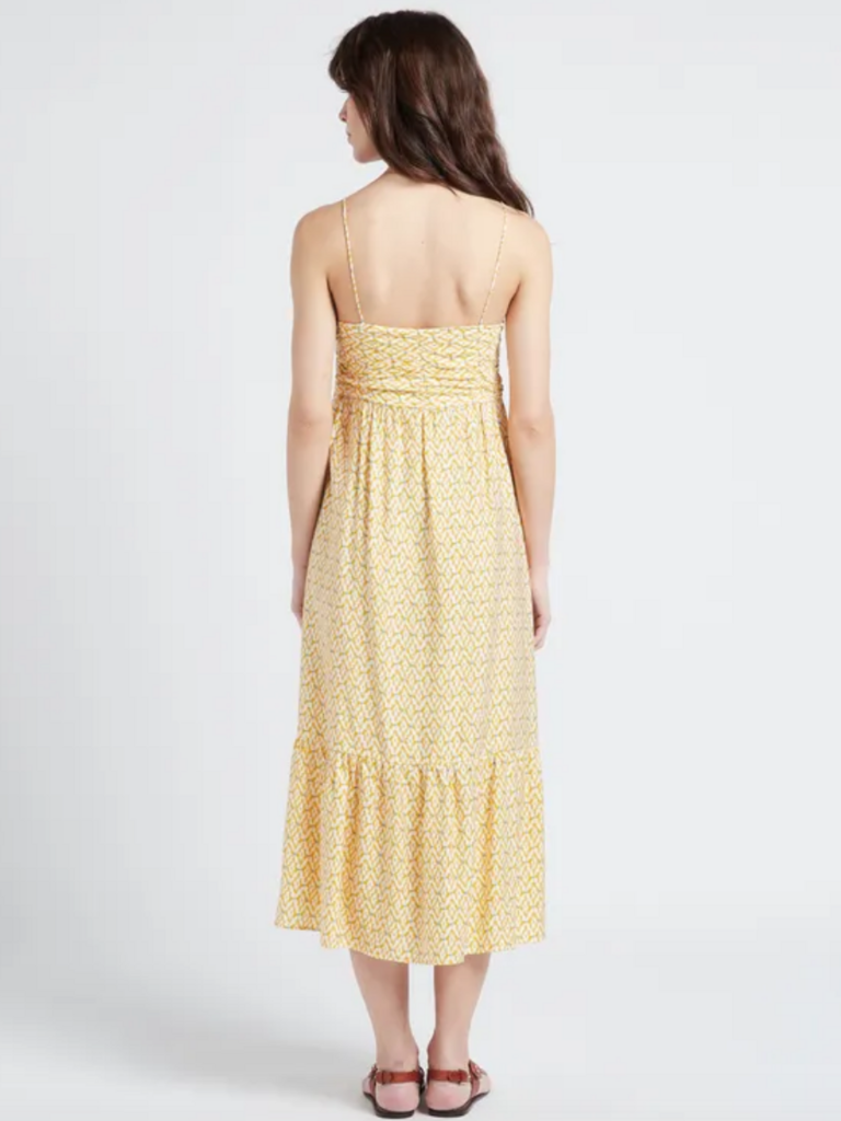 Korner Yellow Blue Midi