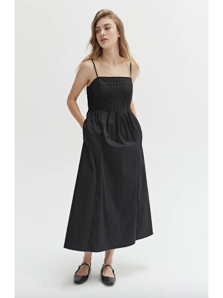 Crescent Pleat Ballet Midi