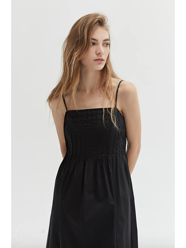 Crescent Pleat Ballet Midi