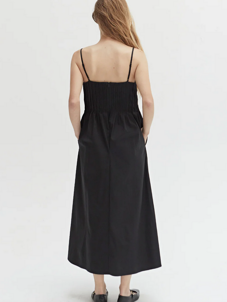 Crescent Pleat Ballet Midi