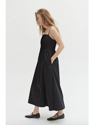 Crescent Pleat Ballet Midi