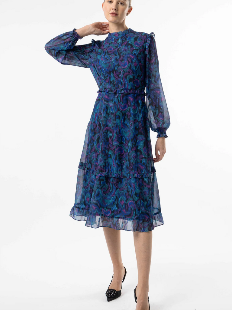 Angel Eyes Retro Peacock Midi