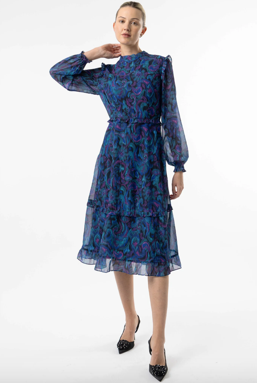 Retro Peacock Midi Sweet Pea Boutique