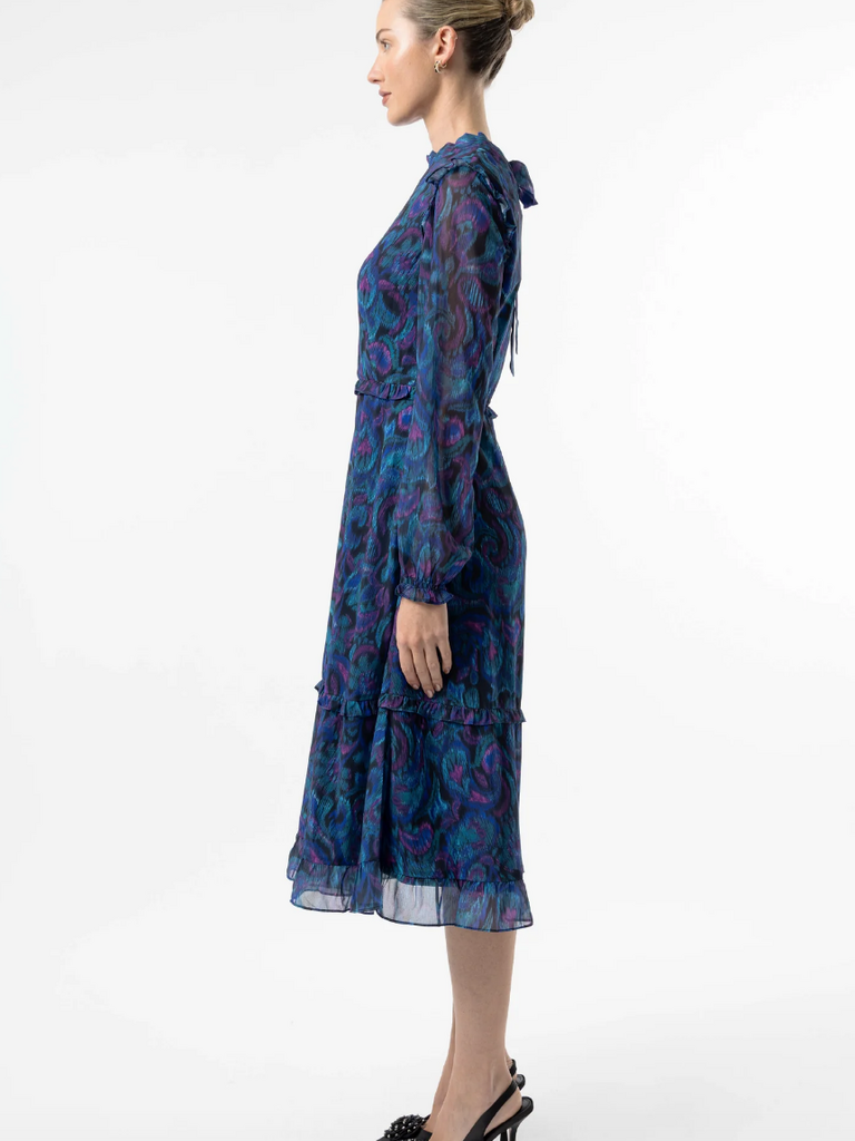 Angel Eyes Retro Peacock Midi