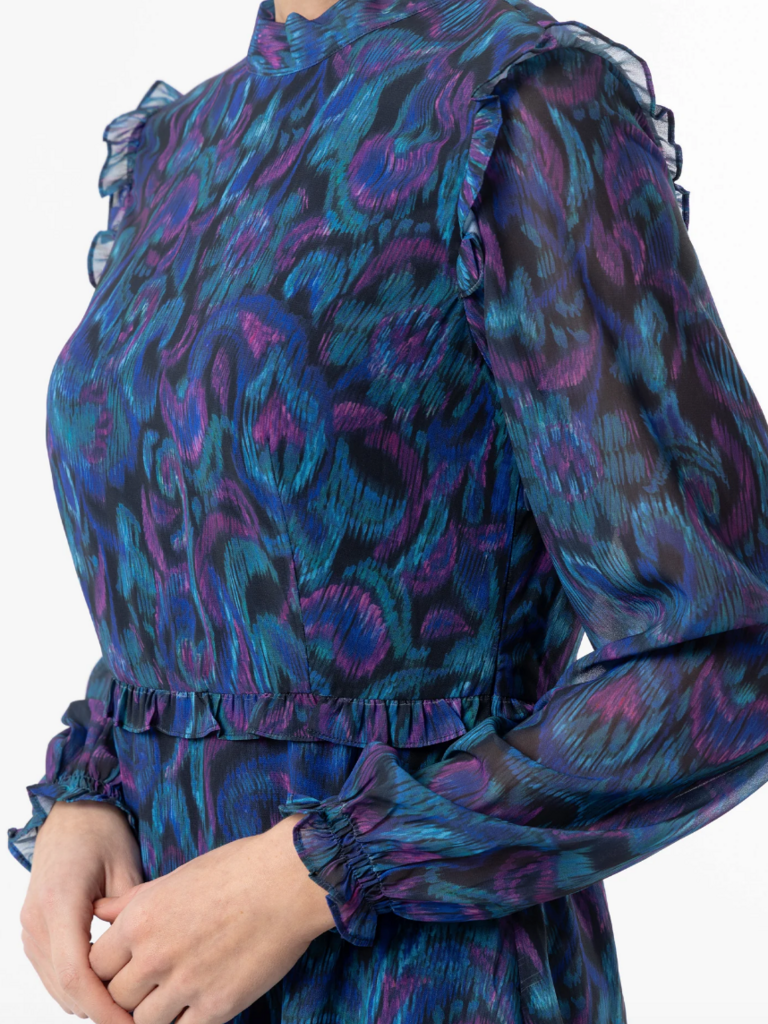 Angel Eyes Retro Peacock Midi