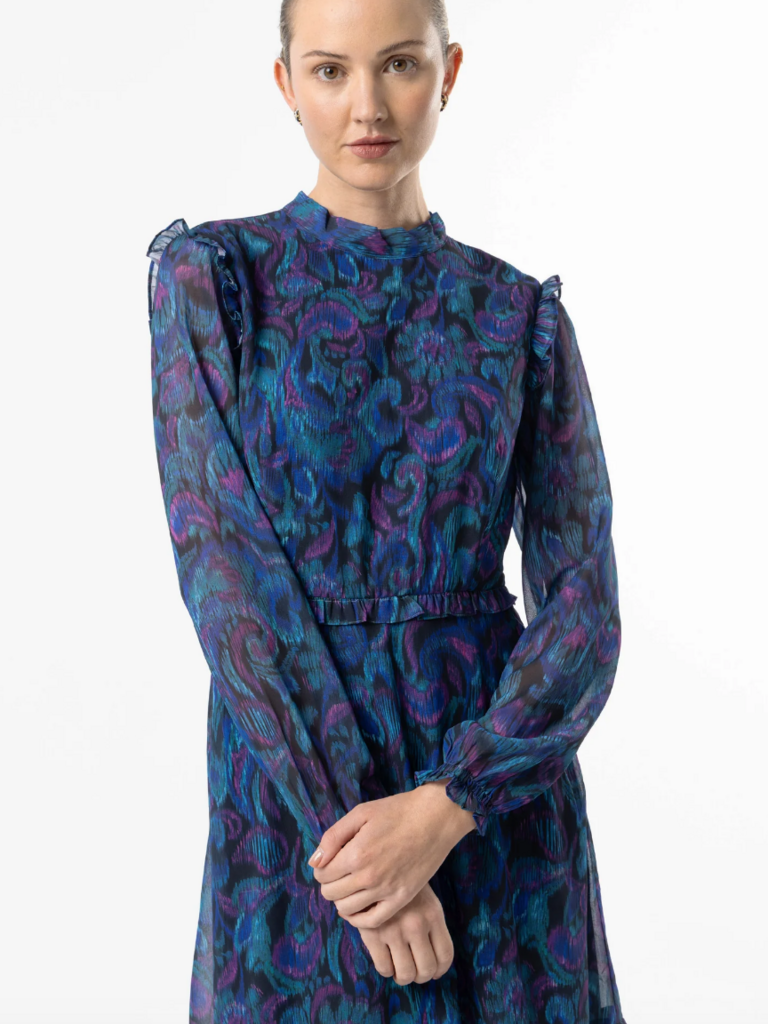 Angel Eyes Retro Peacock Midi