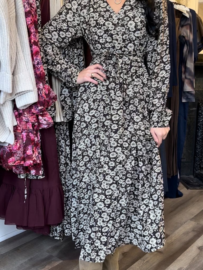 Korner Brown Daisy Midi