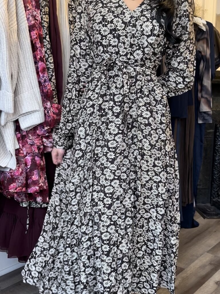 Korner Brown Daisy Midi