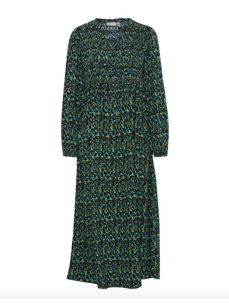 Fransa Abstract Green Midi
