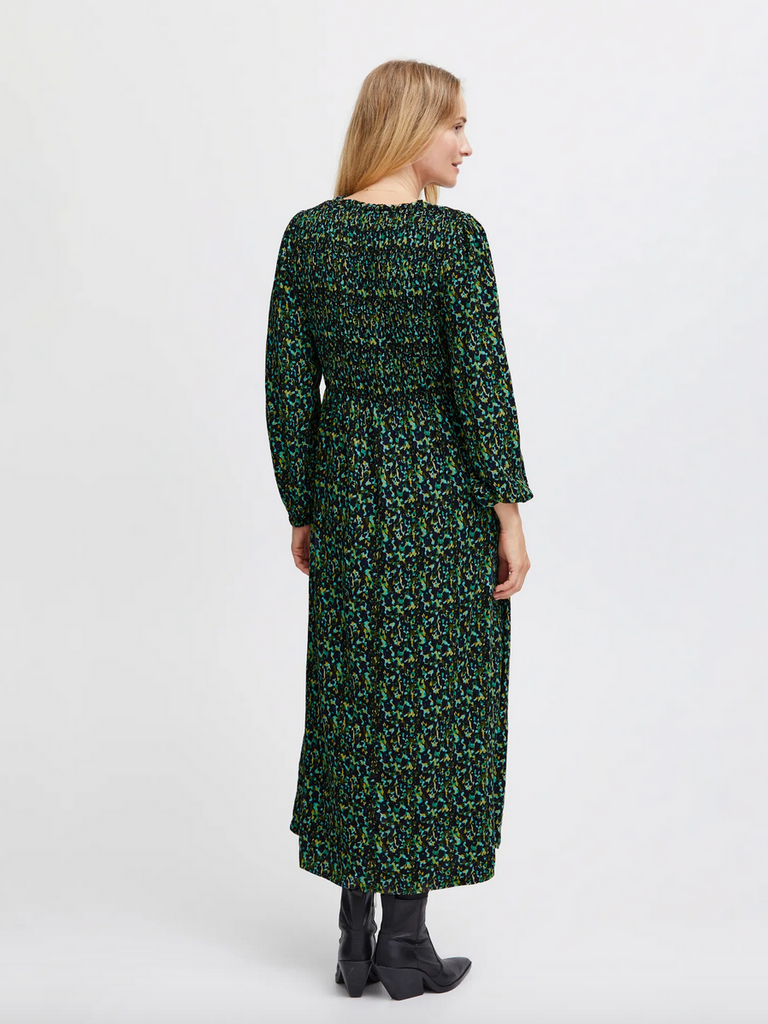 Fransa Abstract Green Midi