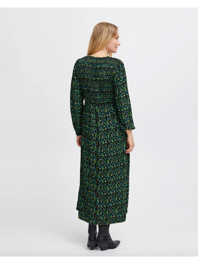 Fransa Abstract Green Midi