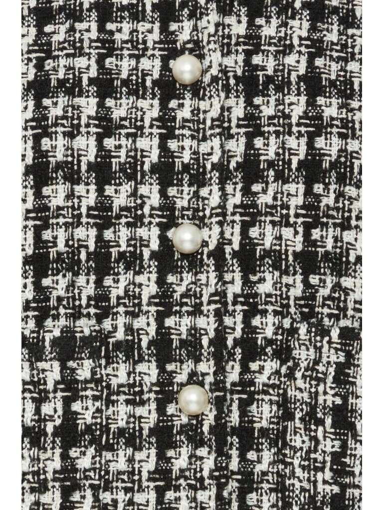 Fransa Pearly Button Jacket