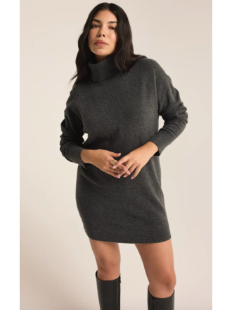 Z Supply Charcoal Knit Dress