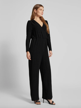 ICHI Black Glitz Jumpsuit