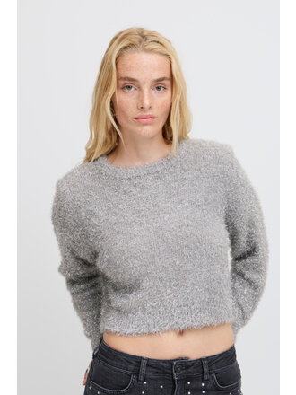 ICHI Silver Glitz Sweater