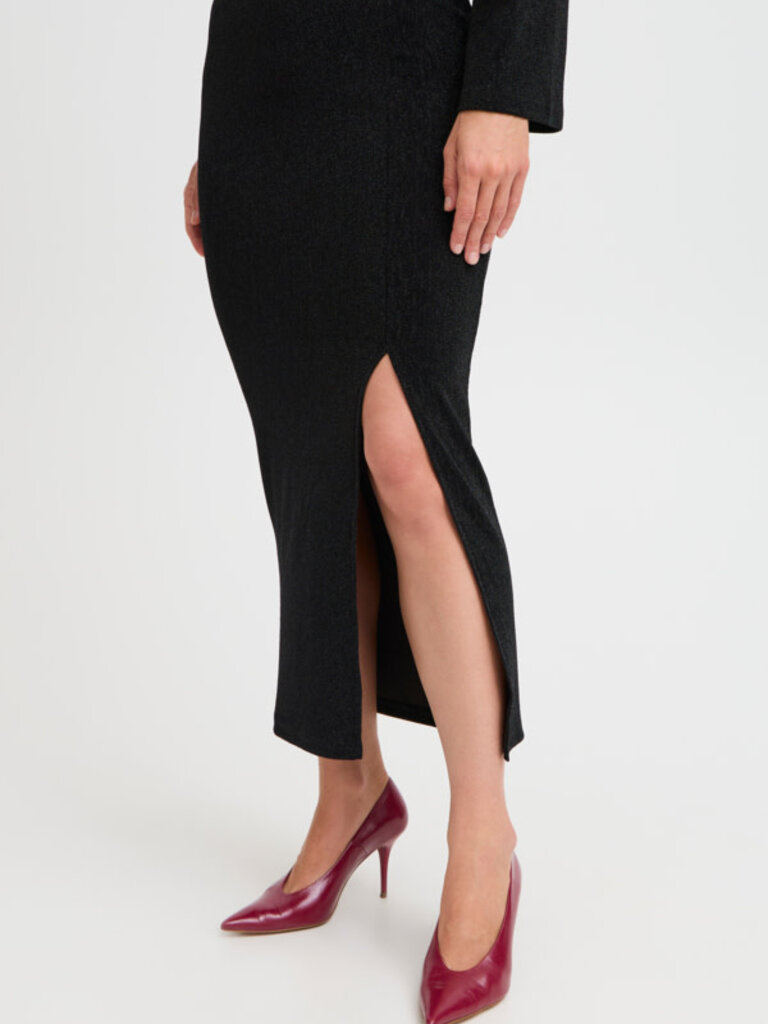 B. Young Black Glitz Midi