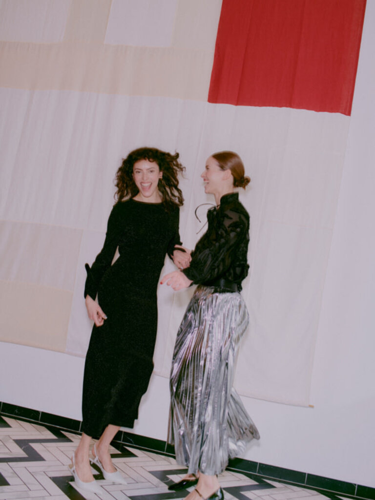 B. Young Black Glitz Midi