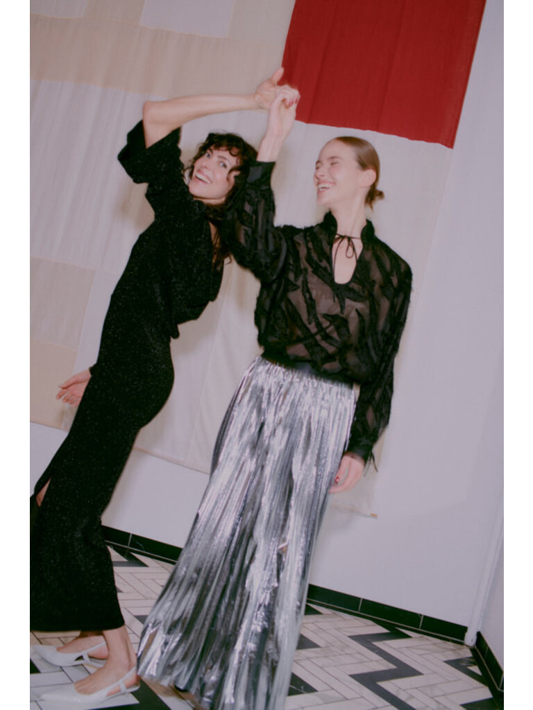 B. Young Black Glitz Midi