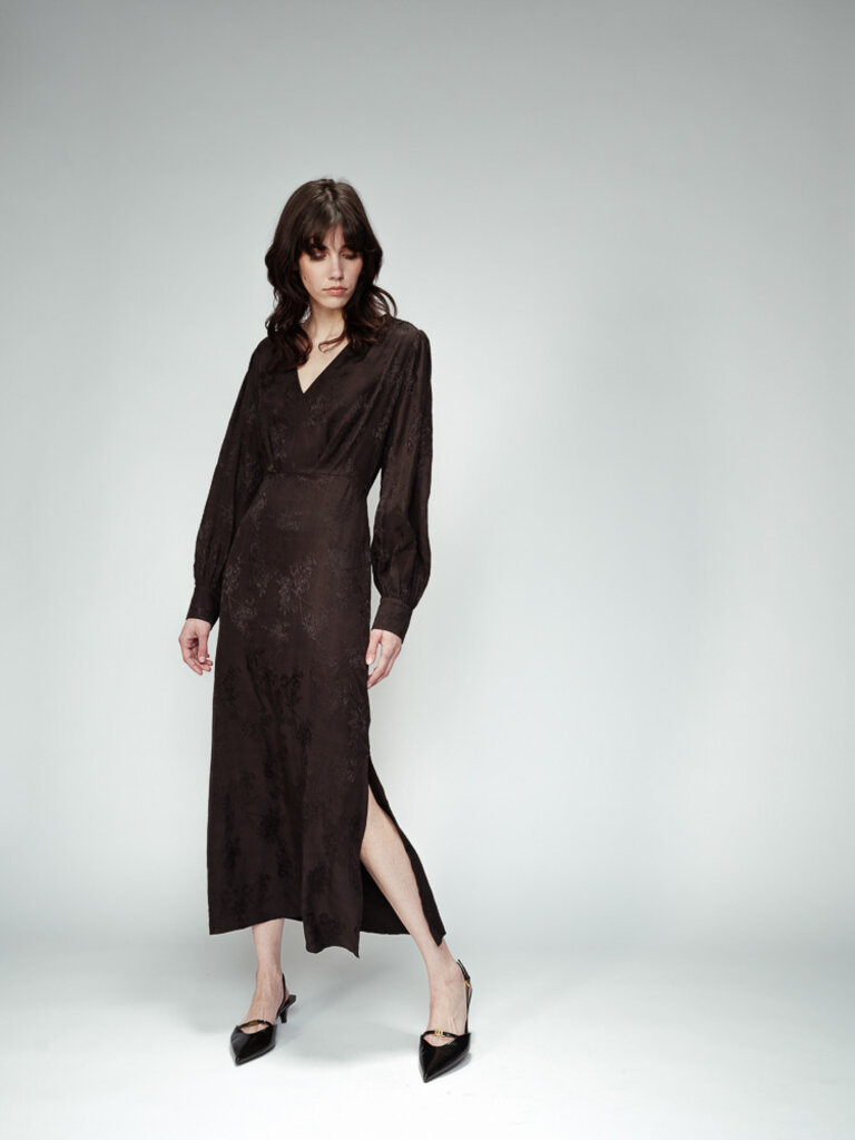 Grace & Mila Printed Silky Midi