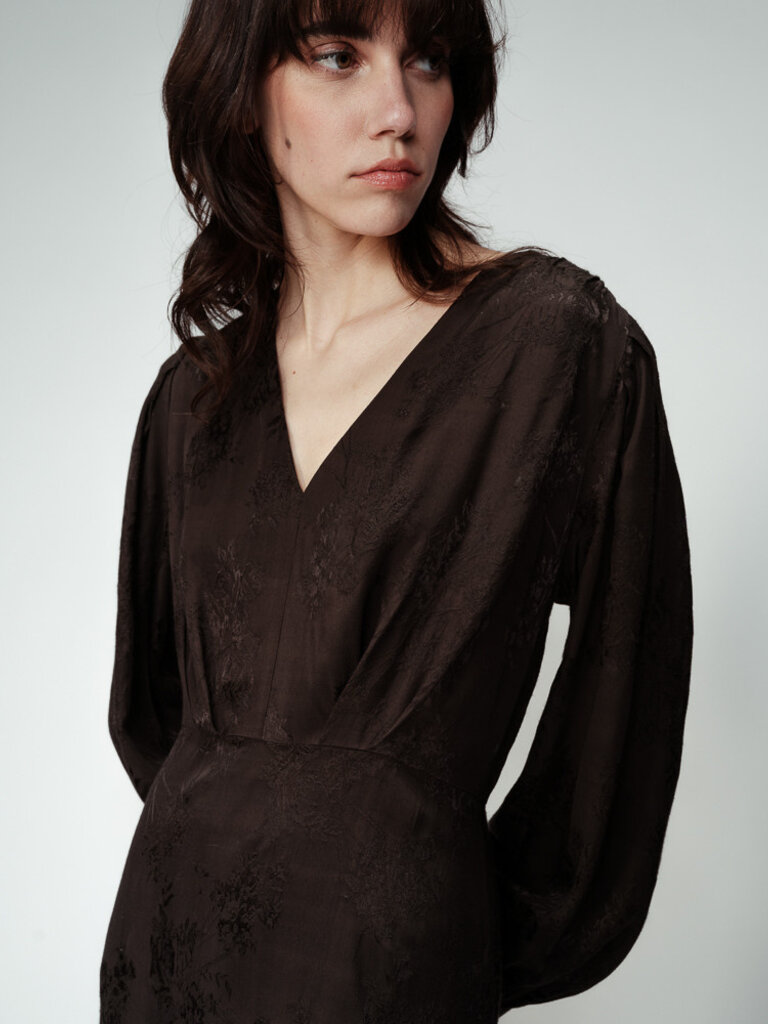 Grace & Mila Printed Silky Midi