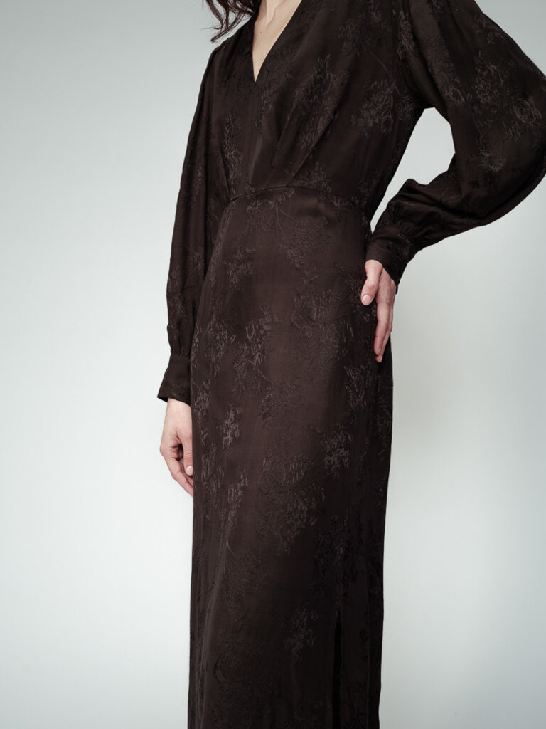 Grace & Mila Printed Silky Midi