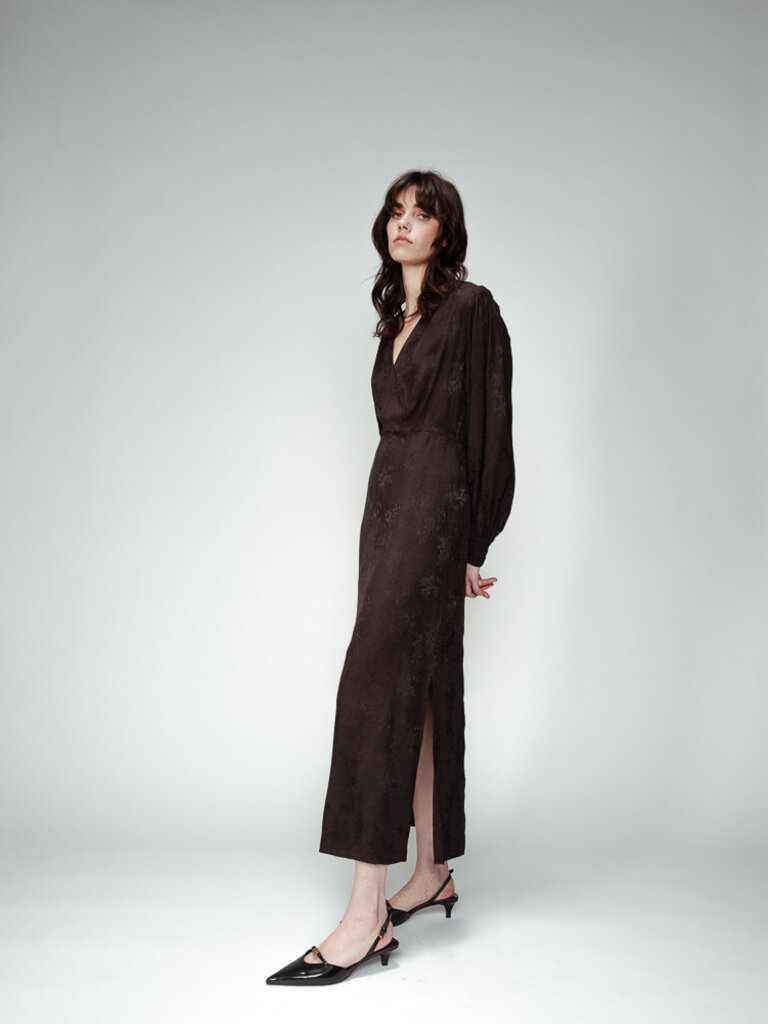 Grace & Mila Printed Silky Midi