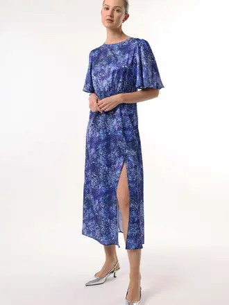 Angel Eyes Purple Speckle Midi