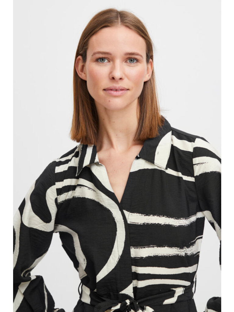 B. Young Swirl Button Midi