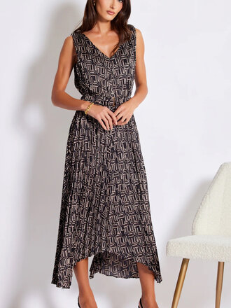 Bishop & Young Pattern Pleat Dress