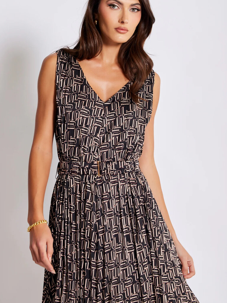Bishop & Young Pattern Pleat Dress