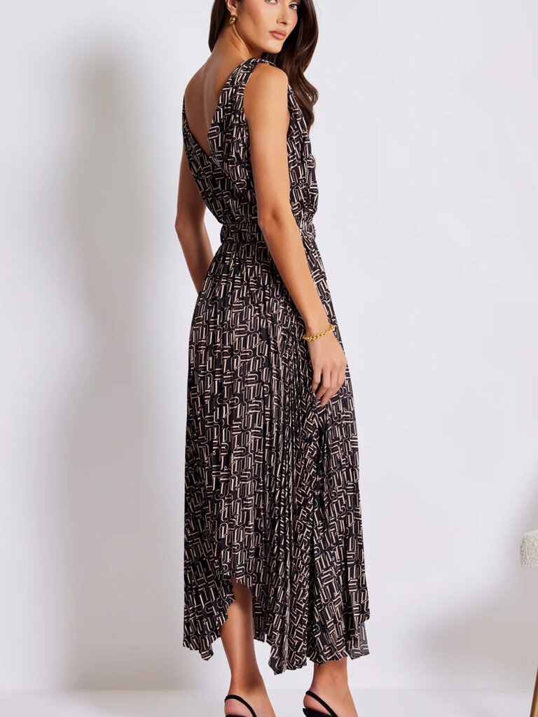 Bishop & Young Pattern Pleat Dress