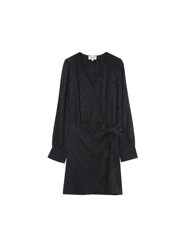 Grace & Mila Black Textured Mini