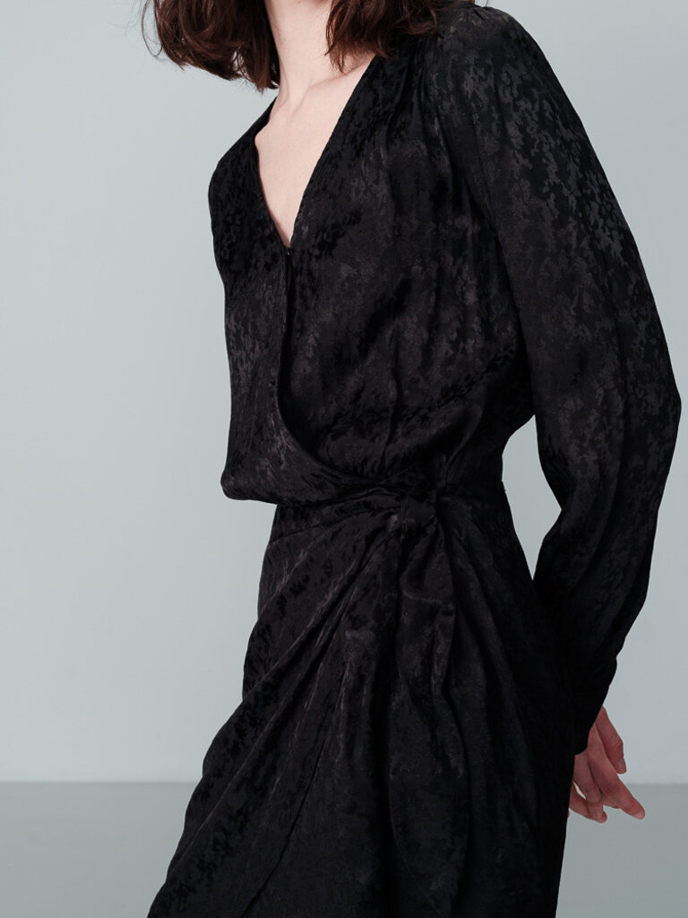 Grace & Mila Black Textured Mini